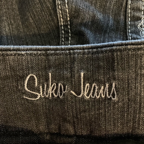 Suko Jeans Mid Rise Pull On Boot Cut Jeans, size 12 - Picture 6 of 6